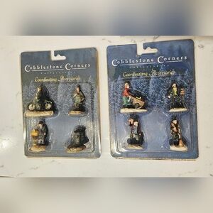 Unique Bargains Holiday Decor Figurine Set